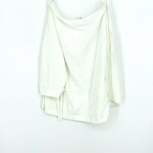 Lewitt Women's Tie Long Sleeve Top Blouse S NWOT